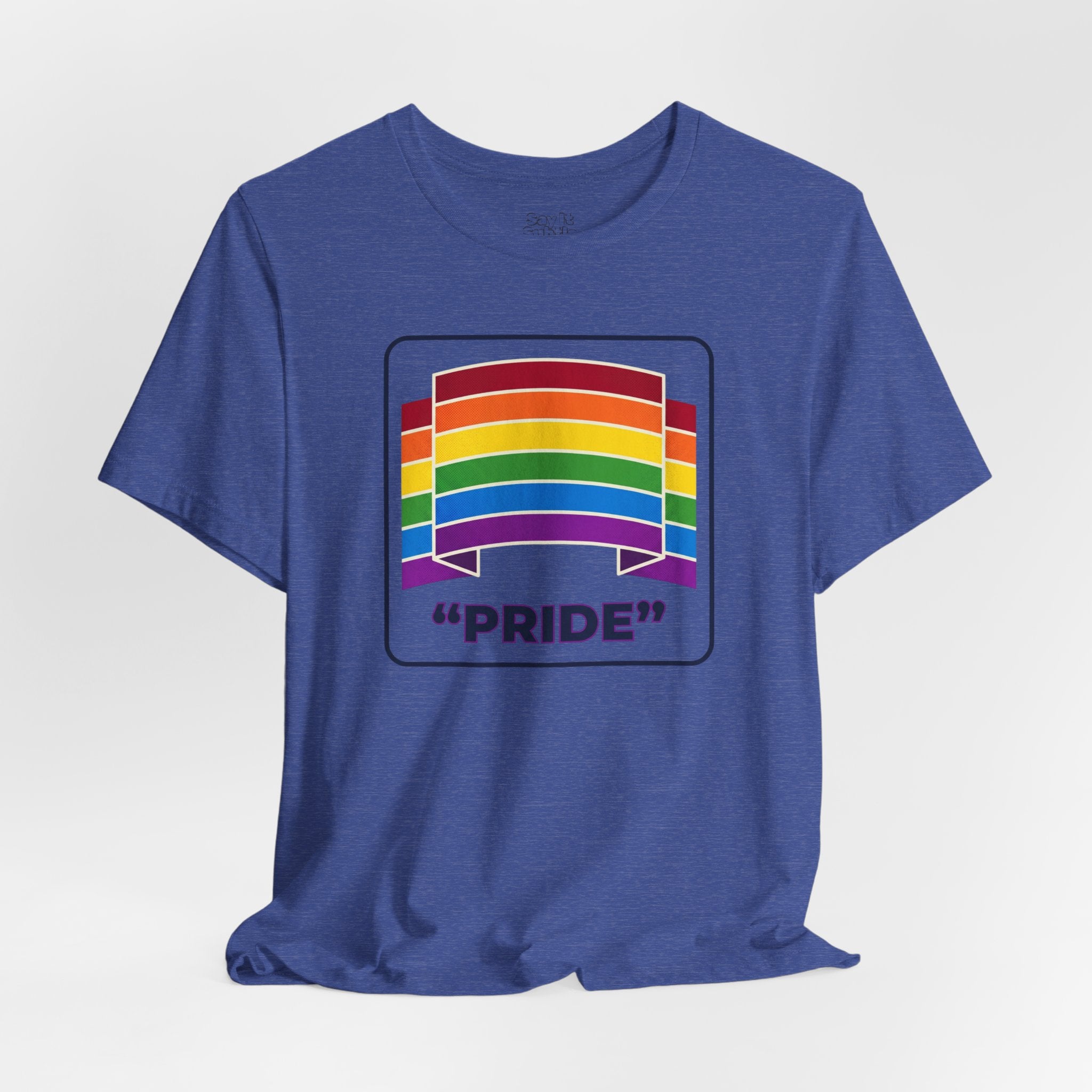 Pride Flag Tee - Unisex Short Sleeve Tee