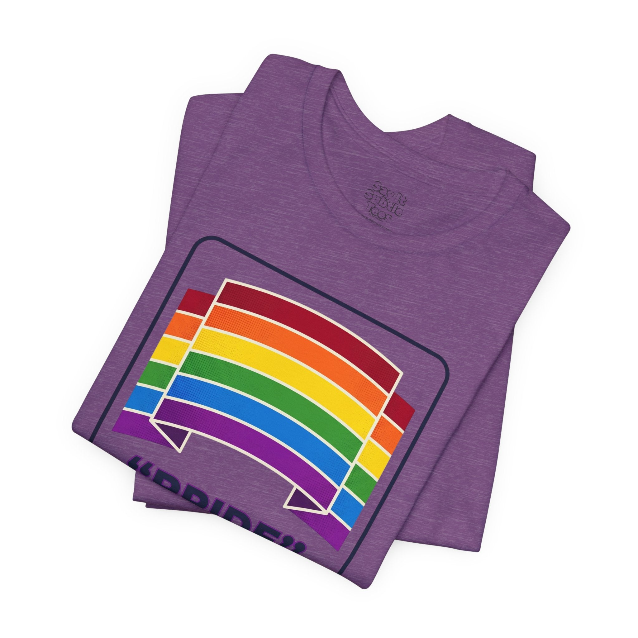 Pride Flag Tee - Unisex Short Sleeve Tee