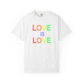 Love Is Love T-Shirt — Rainbow Pride Graphic Tee