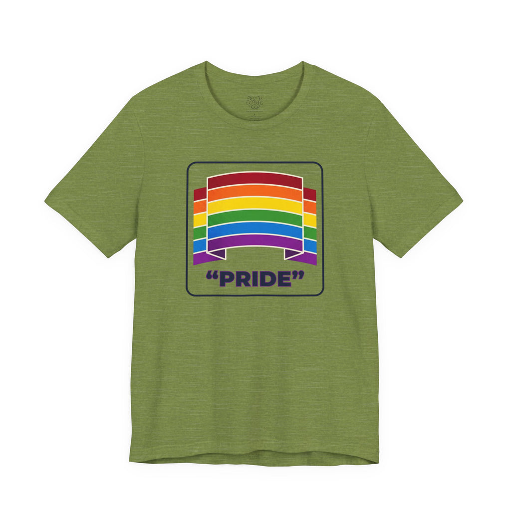 Pride Flag Tee - Unisex Short Sleeve Tee