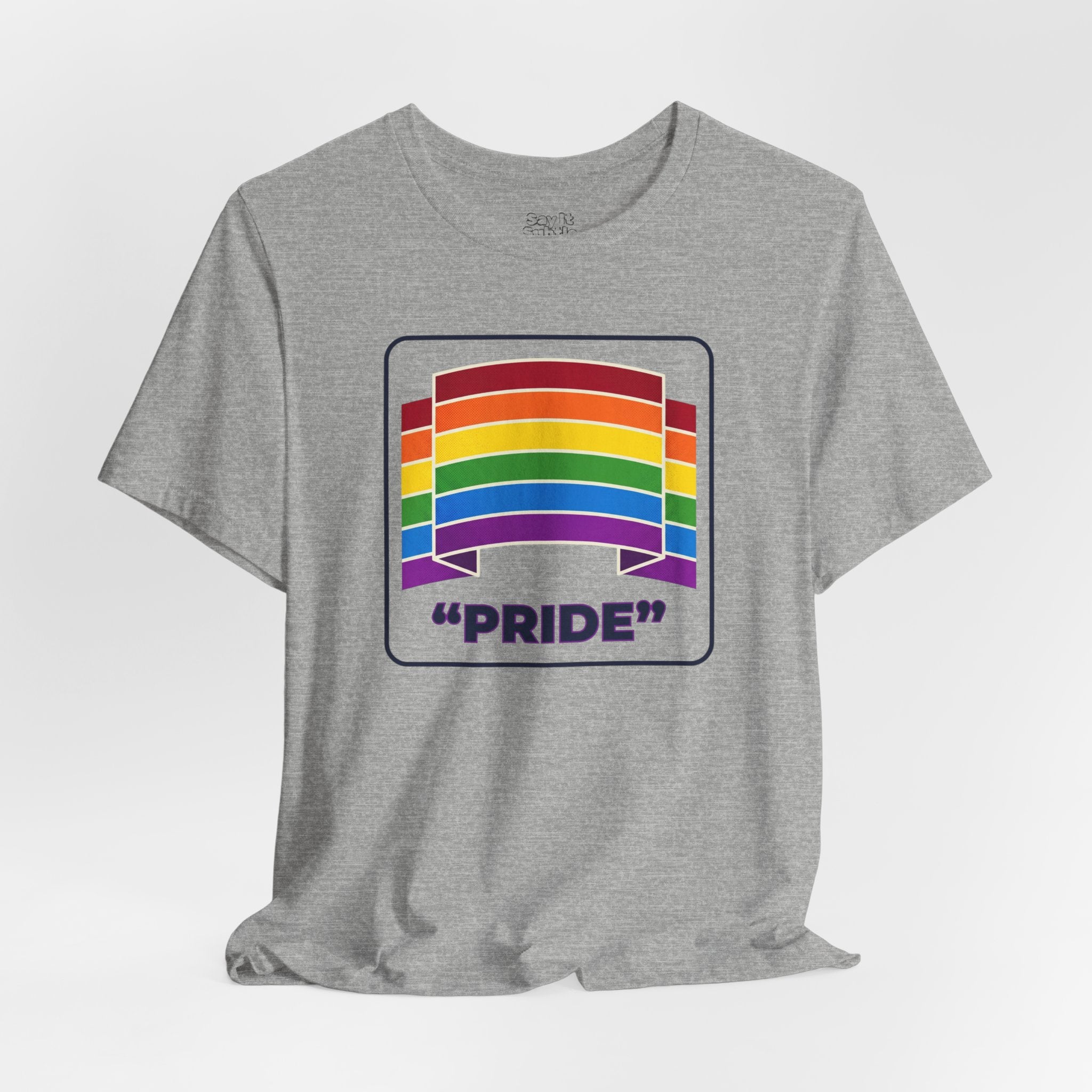 Pride Flag Tee - Unisex Short Sleeve Tee