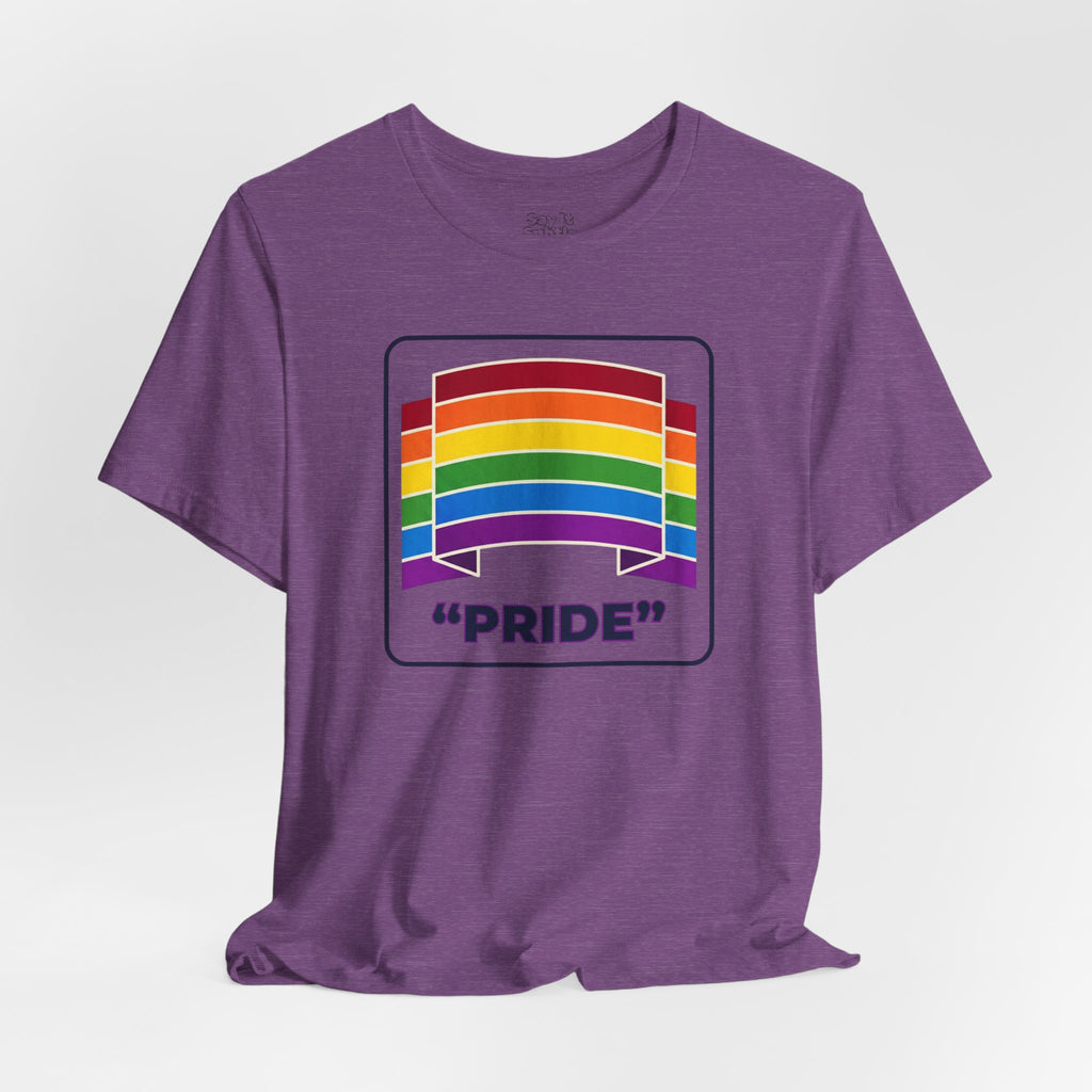 Pride Flag Tee - Unisex Short Sleeve Tee