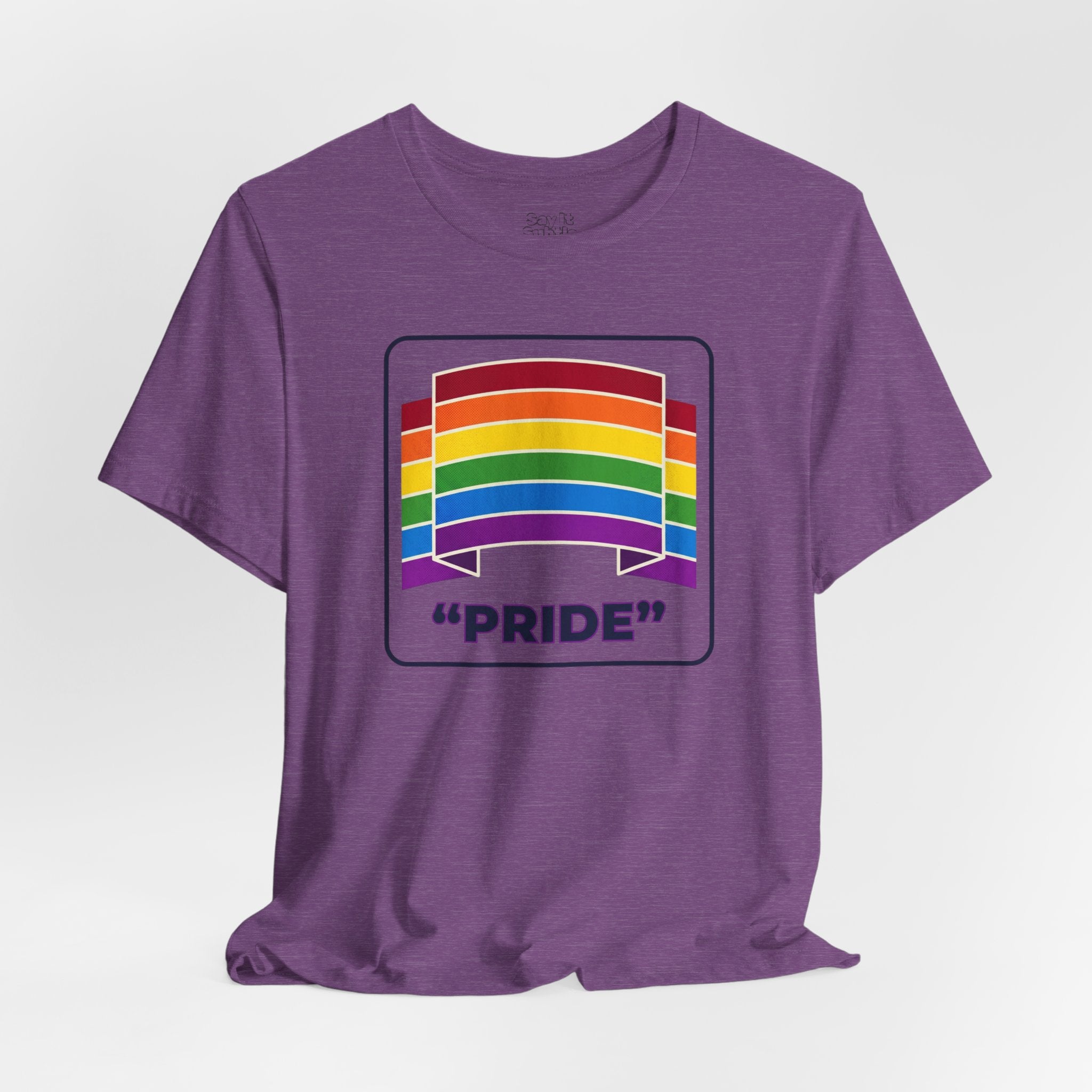 Pride Flag Tee - Unisex Short Sleeve Tee