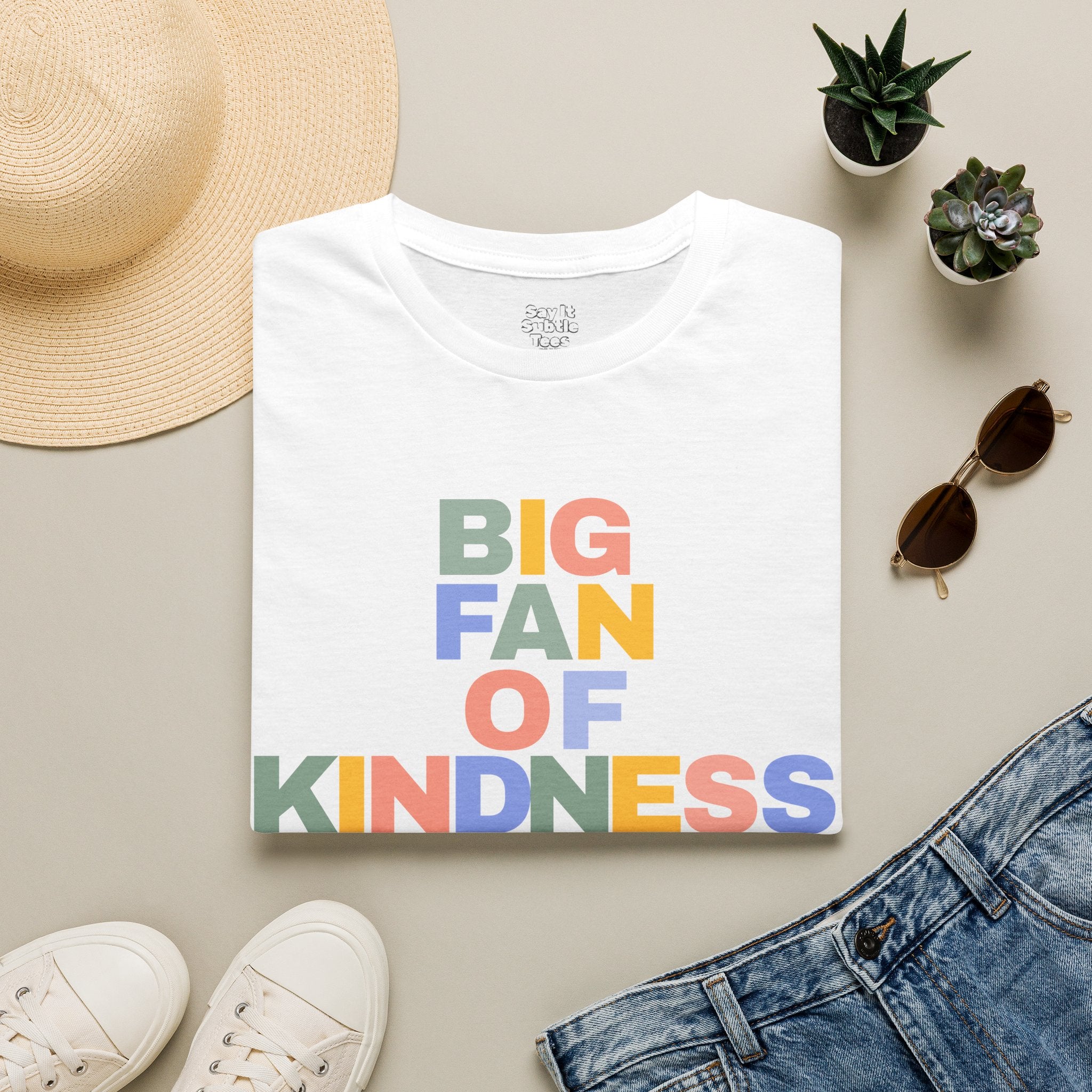 "Big Fan of Kindness" Pride Tee