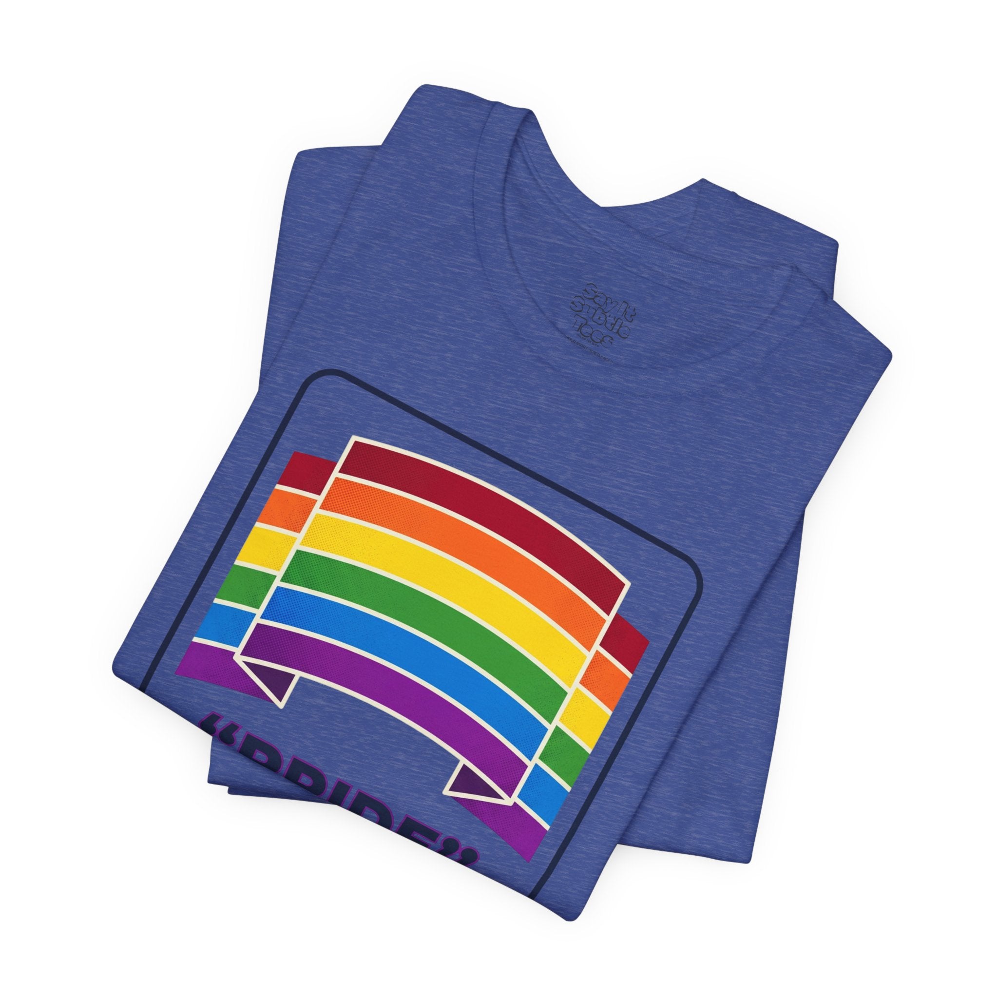 Pride Flag Tee - Unisex Short Sleeve Tee