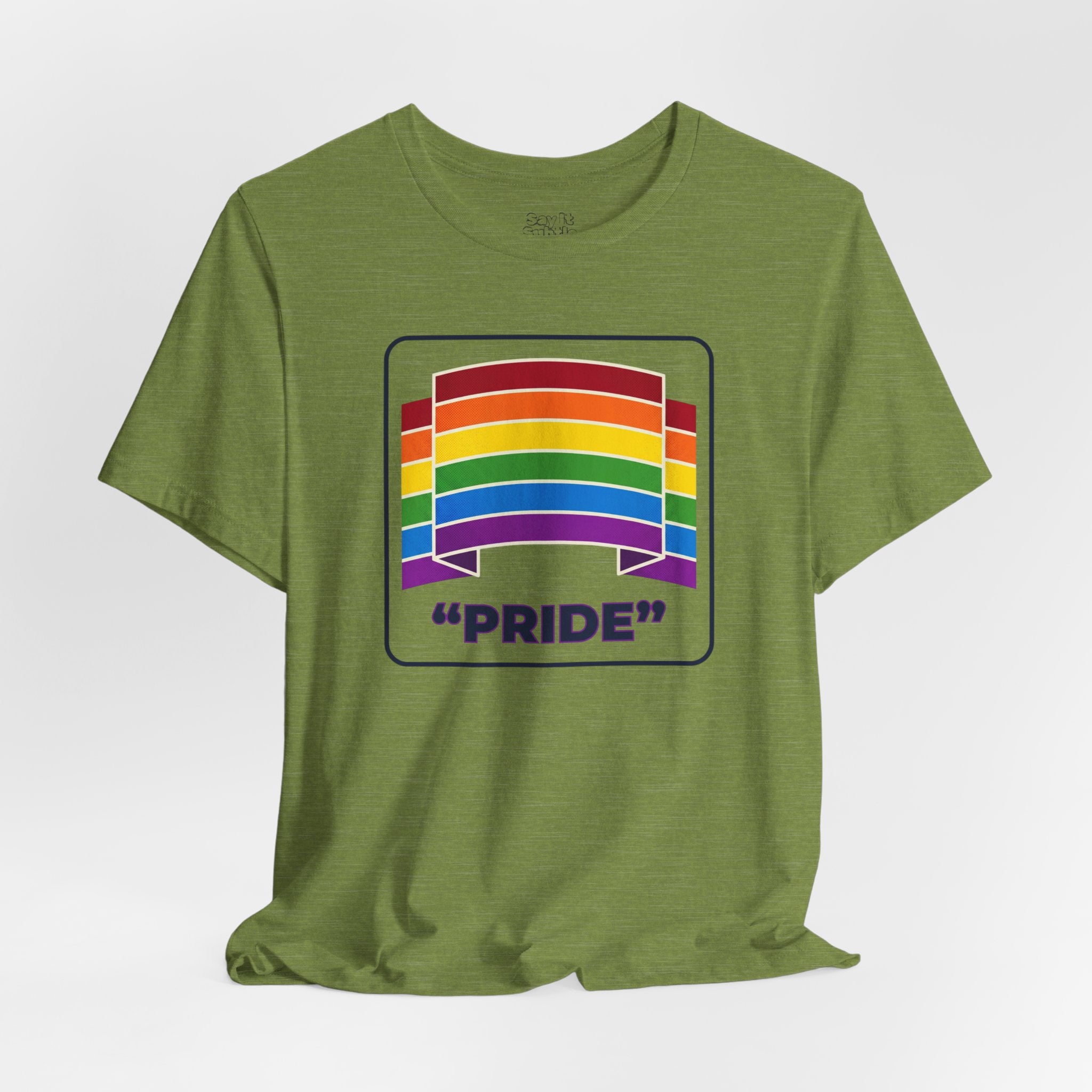 Pride Flag Tee - Unisex Short Sleeve Tee