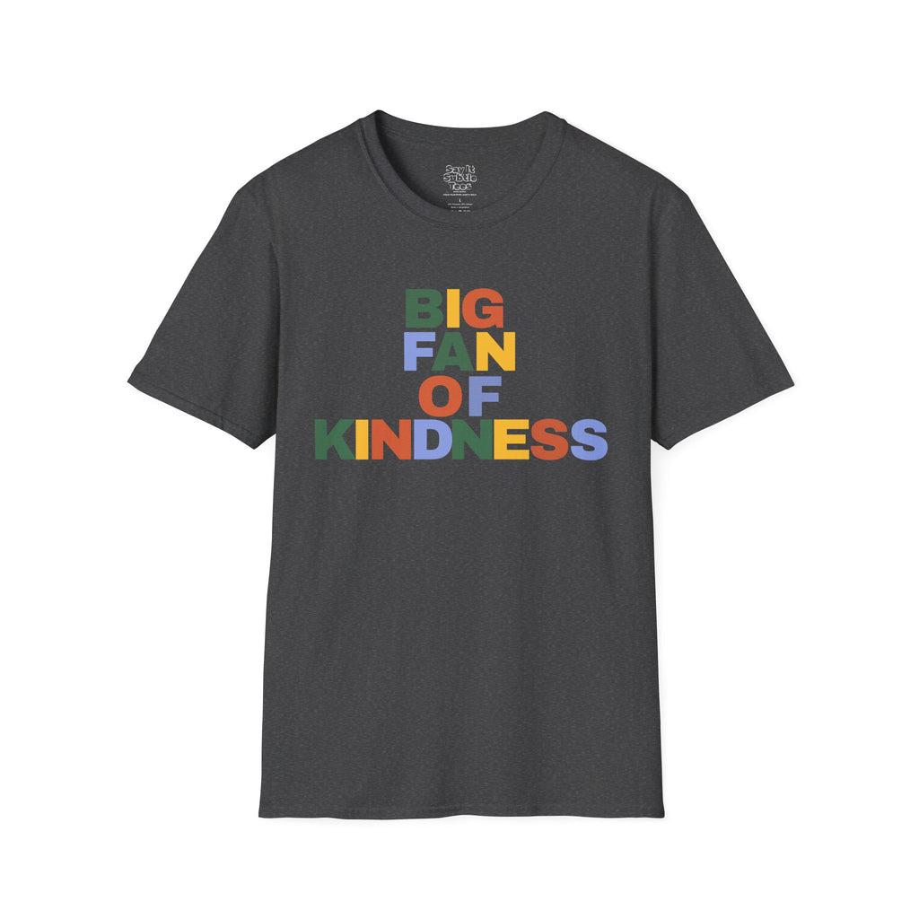 "Big Fan of Kindness" Pride Tee