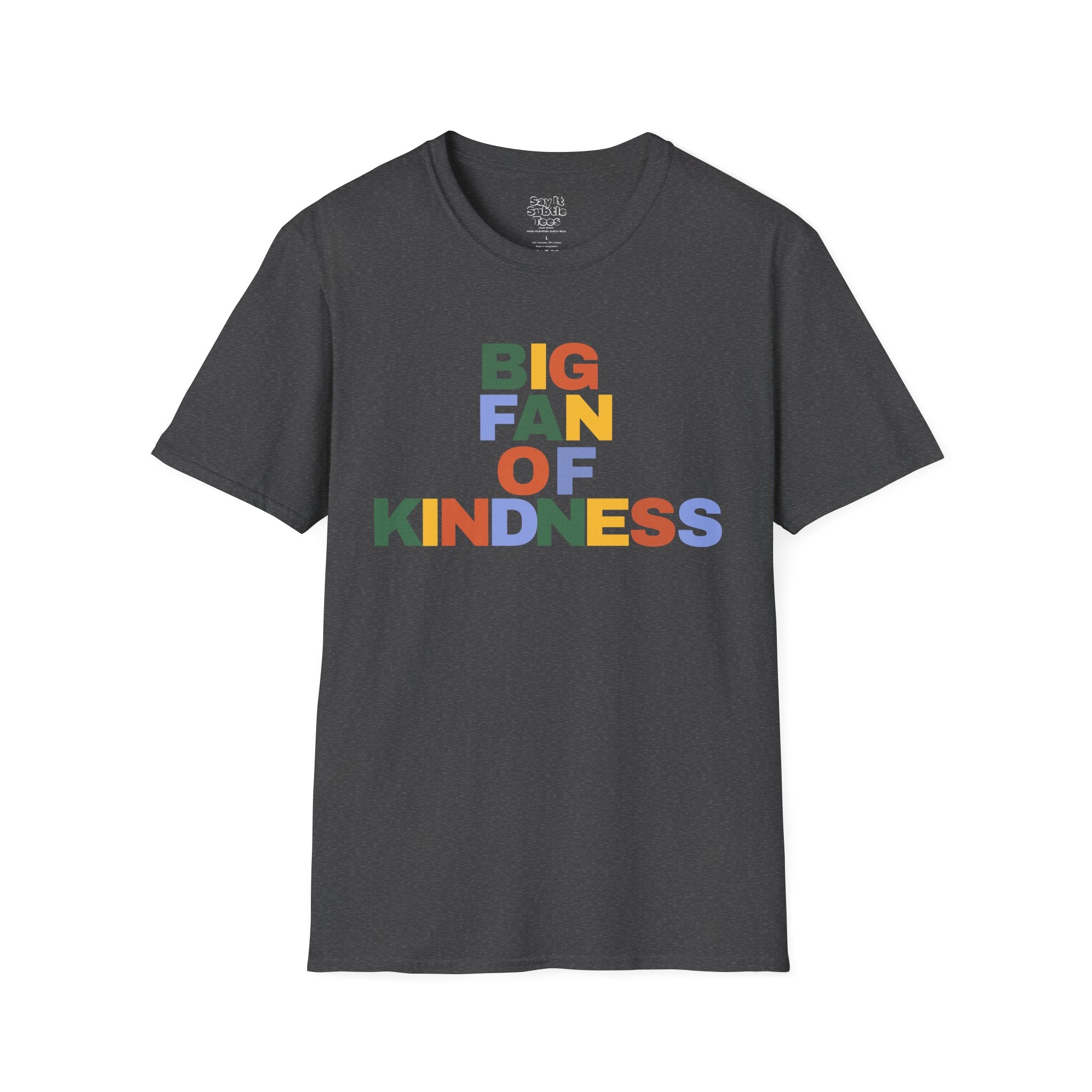 "Big Fan of Kindness" Pride Tee