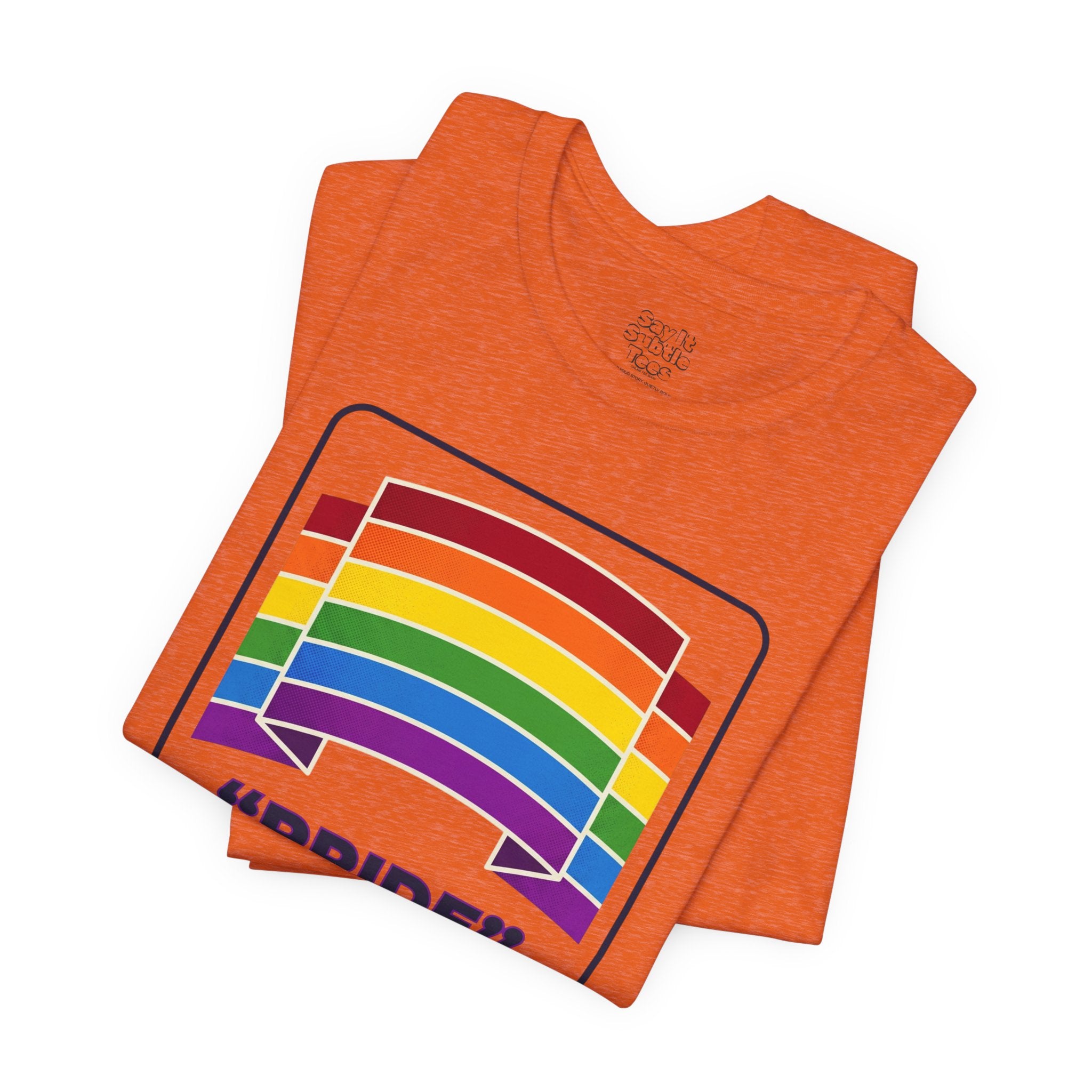 Pride Flag Tee - Unisex Short Sleeve Tee